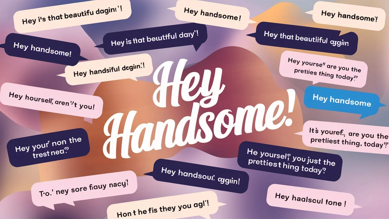 Best Replies to “Hey Handsome”