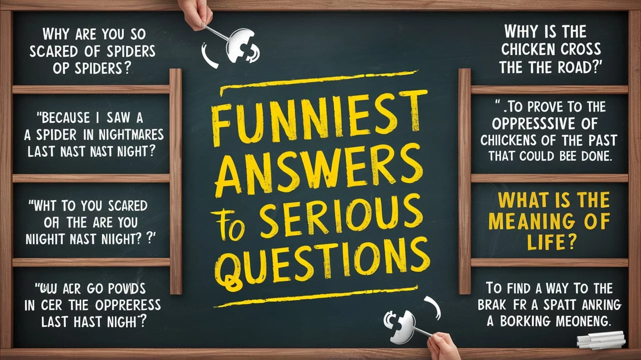 Funniest Answers to Serious Questions