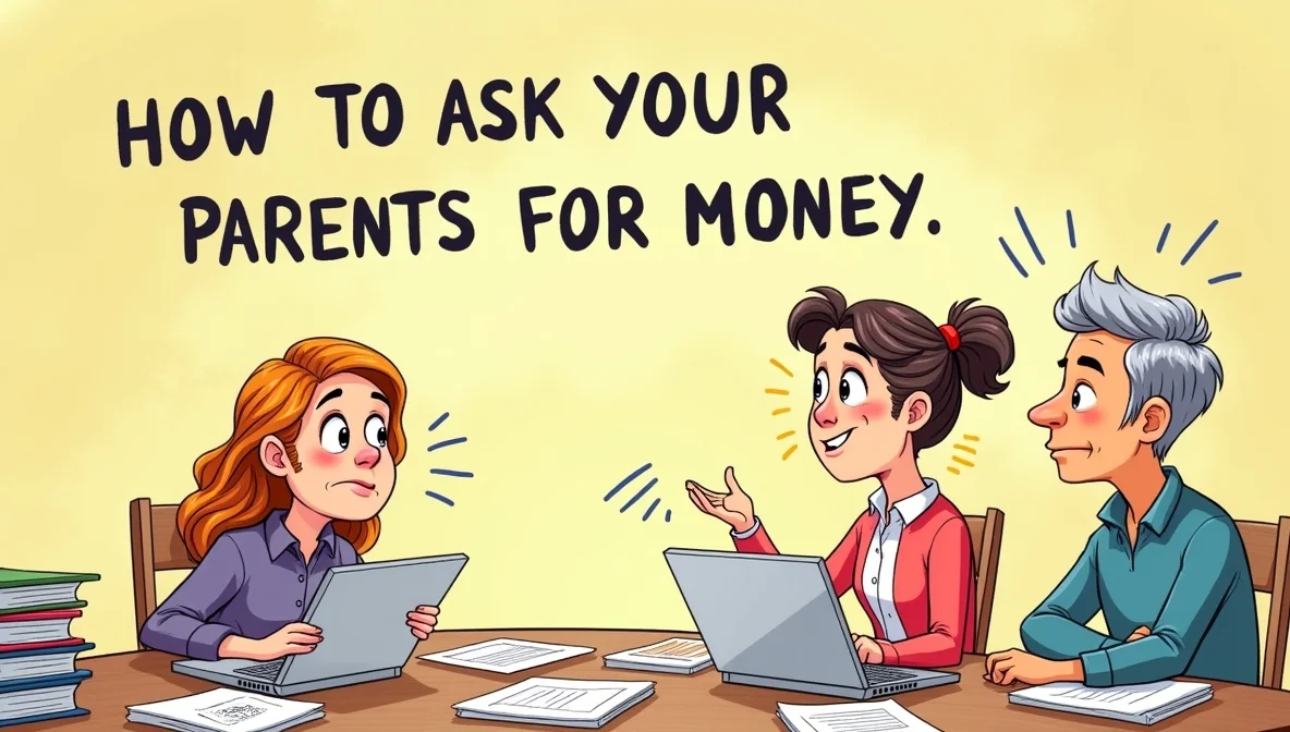 How to Ask Your Parents for Money