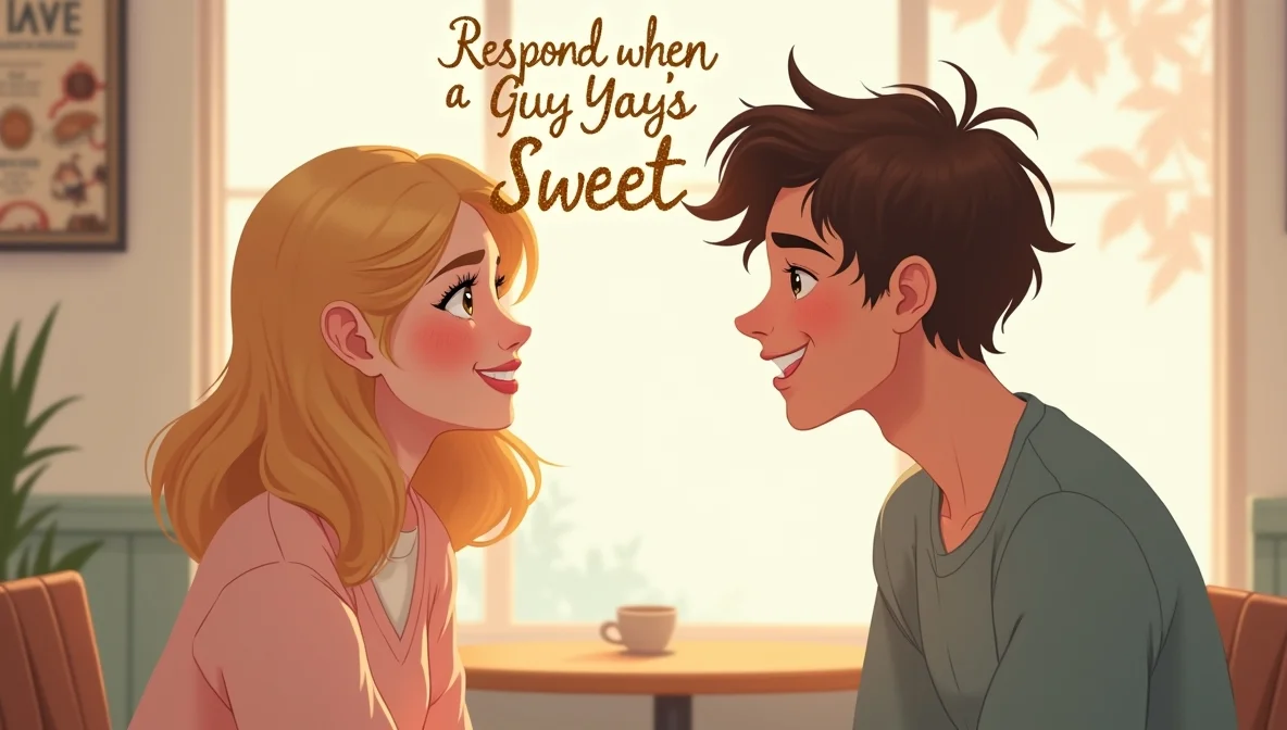 Respond When A Guy Says You’re Sweet