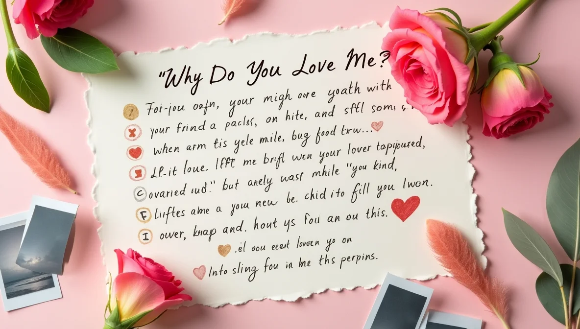Responses to “Why Do You Love Me?”
